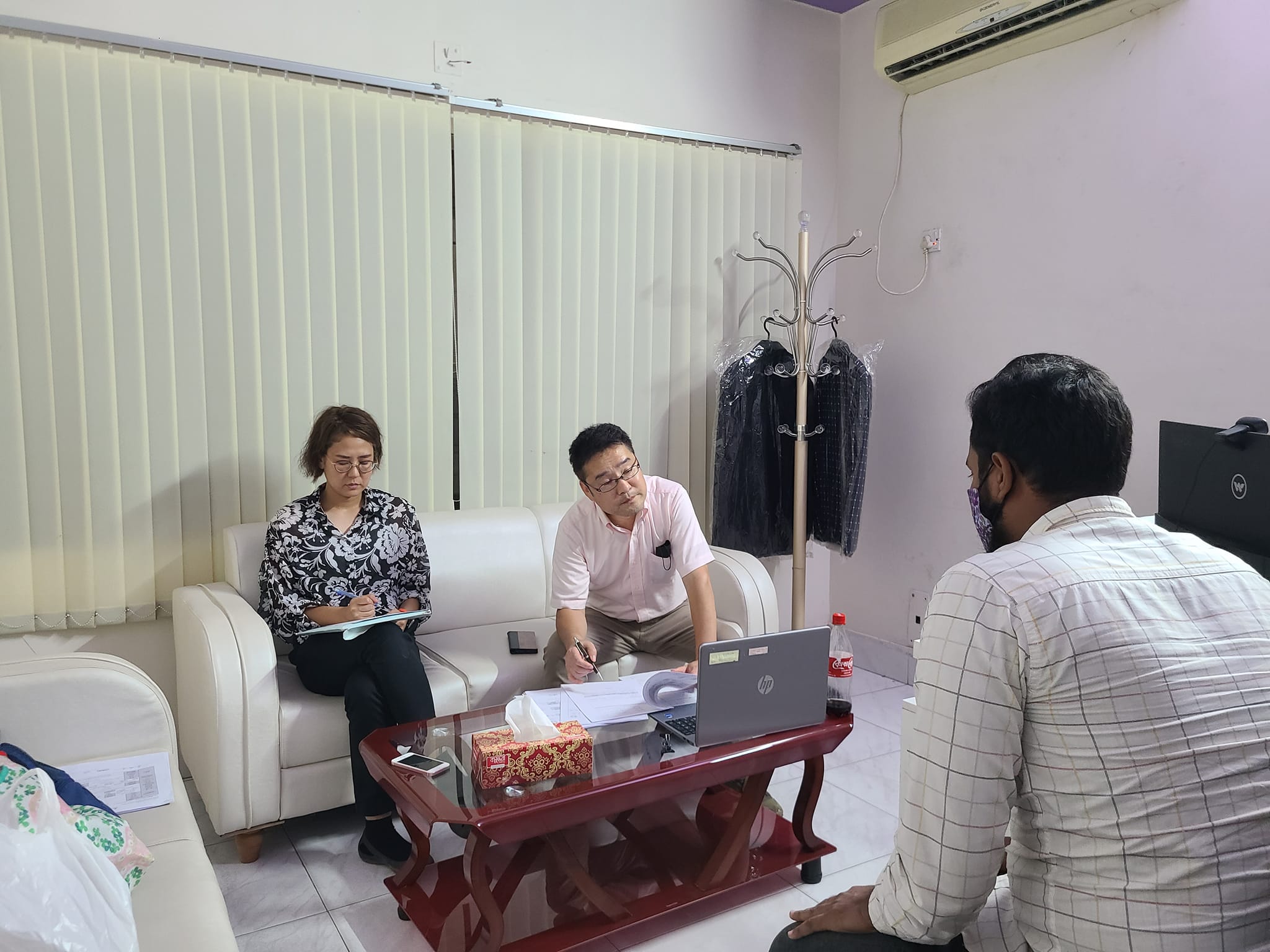 Interactive Japanese language practice session